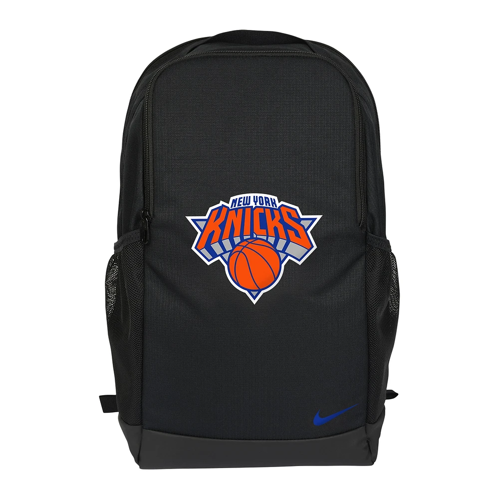 Nike Black New York Knicks Brasilia Backpack