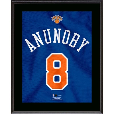 OG Anunoby New York Knicks 10.5" x 13" Jersey Number Sublimated Player Plaque