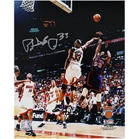 Patrick Ewing New York Knicks Autographed 8" x 10" Fadeaway Shot vs. Miami Heat Photograph 