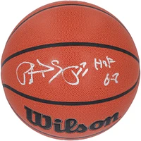 Patrick Ewing New York Knicks Autographed Wilson Replica Basketball with "HOF 08" Inscription