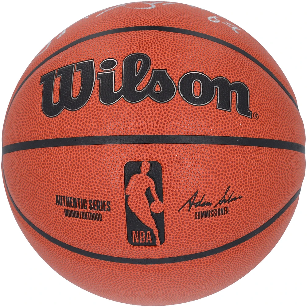 Patrick Ewing New York Knicks Autographed Wilson Replica Basketball with "HOF 08" Inscription