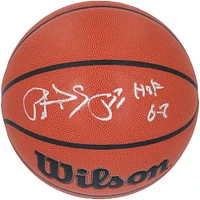 Patrick Ewing New York Knicks Autographed Wilson Replica Basketball with "HOF 08" Inscription