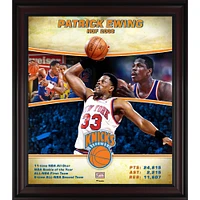 Patrick Ewing New York Knicks Framed 15" x 17" Hardwood Classics Player Collage