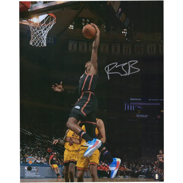Autographed New York Knicks RJ Barrett Fanatics Authentic Nike