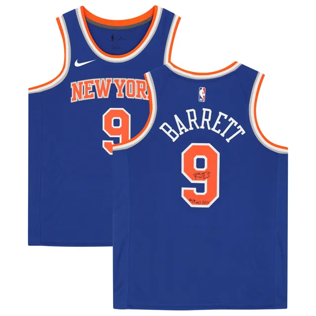 Big Boys and Girls RJ Barrett New York Knicks Icon Swingman Jersey