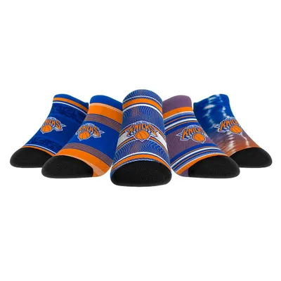 New York Knicks Rock Em Socks Unisex Super Fan 5-Pack Low-Cut