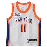 Maillot de joueur Nike pour enfant Jalen Brunson blanc New York Knicks 2024/25 Swingman - Édition City