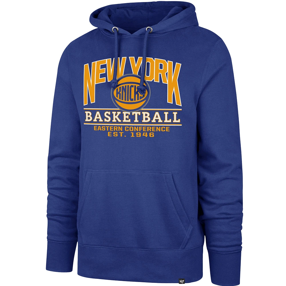 Sweat à capuche unisexe '47 Royal New York Knicks Good Call Headline