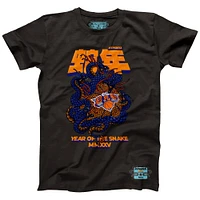 Unisex NBALab x Hyperfly Heather Black New York Knicks Year of the Snake Lunar Collection T-Shirt