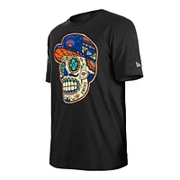 T-shirt unisexe New Era noir York Knicks Sugar Skull