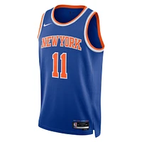 Maillot Nike Jalen Brunson Swingman bleu New York Knicks unisexe - Édition Icon