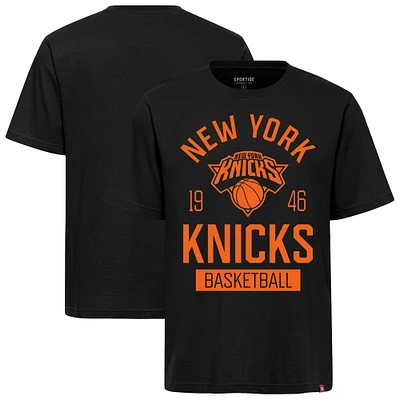 T-shirt unisexe Sportiqe noir premium des New York Knicks Duke