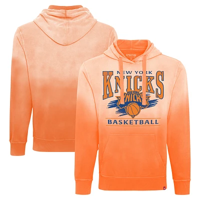 Sweat à capuche unisexe Sportiqe New York Knicks Blake Sun-Fade orange