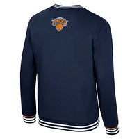 Sweat-shirt unisexe Stadium Essentials bleu marine New York Knicks Half-Time 2