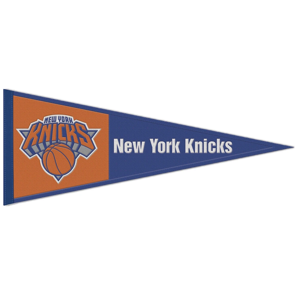 WinCraft New York Knicks 13" x 32" Fanion en laine avec logo principal