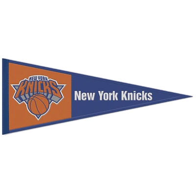 WinCraft New York Knicks 13" x 32" Fanion en laine avec logo principal