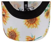 Women's New Era  White New York Knicks Adventure Flower 9TWENTY Adjustable Hat