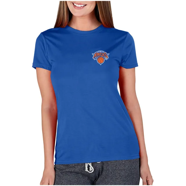 Lids New York Mets Concepts Sport Women's Marathon Knit T-Shirt - Royal