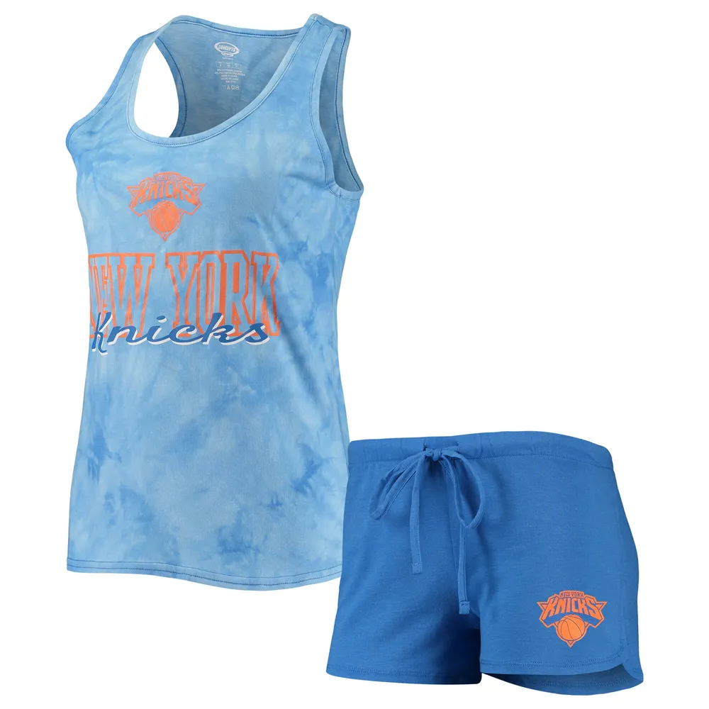 Lids New York Knicks Concepts Sport Women's Billboard Racerback Tank Top &  Shorts Sleep Set - Royal