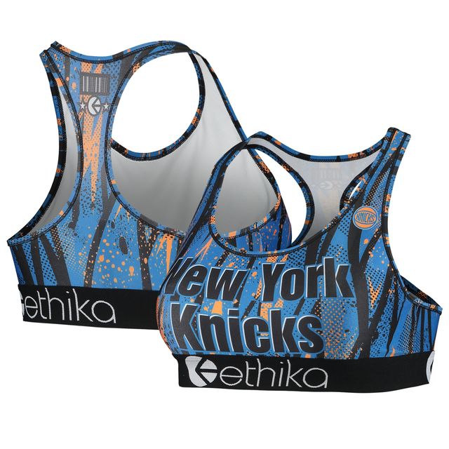 Women's Ethika Royal LA Clippers Classic Sports Bra