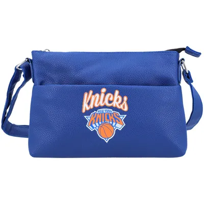 New York Knicks FOCO Women's Logo Script Crossbody Handbag