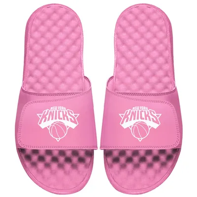 New York Knicks ISlide Women's Primary Logo Slide Sandals - Pink