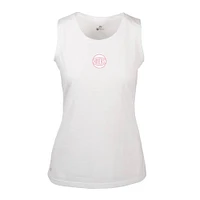 Débardeur blanc pour femme Levelwear New York Knicks avec logo Macy Core la fête des mères