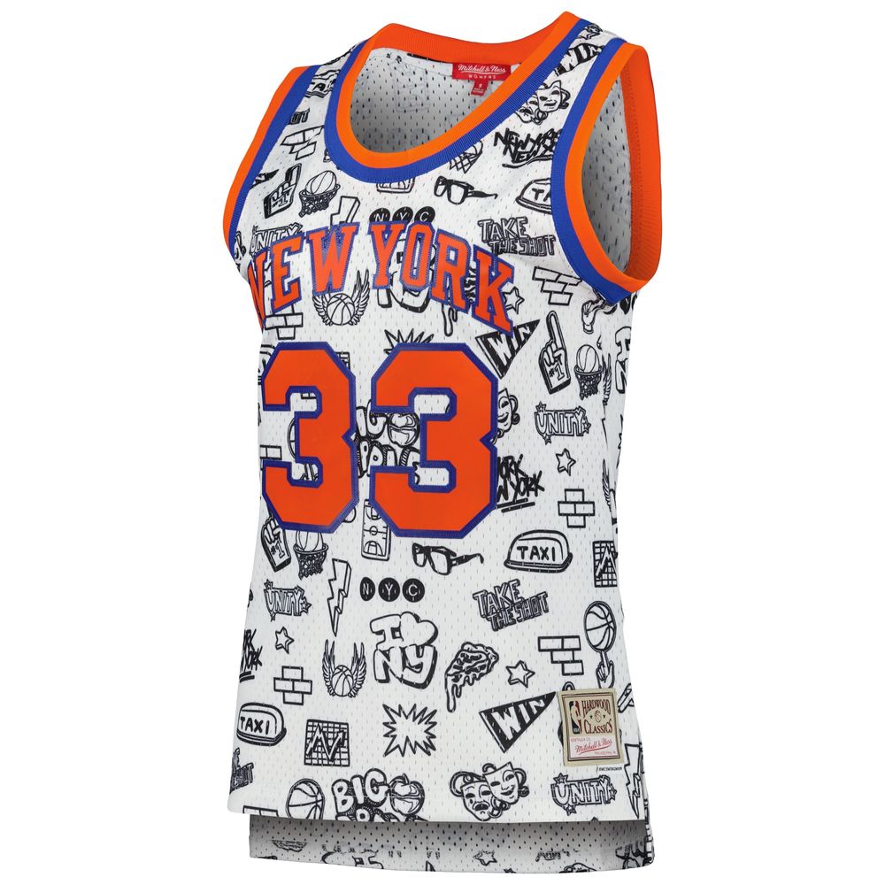 Mitchell & Ness Men's Patrick Ewing New York Knicks 1985 Authentic