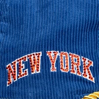 Women's Mitchell & Ness x DANNIJO Blue New York Knicks Deadstock Cord Snapback Hat