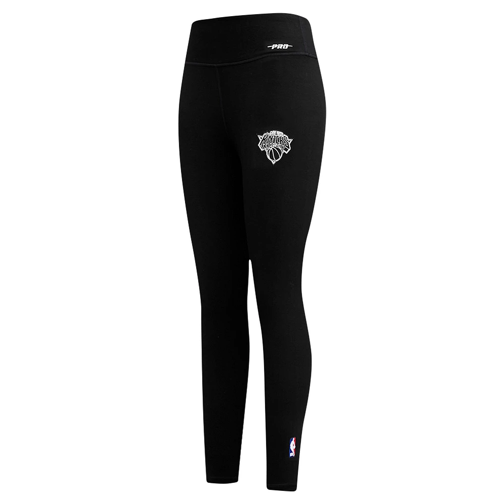 Legging en jersey tri-blend noir Pro Standard New York Knicks pour femme