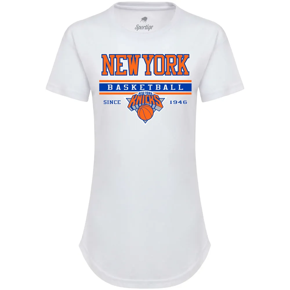 Lids New York Knicks Sportiqe Women's Classic Wordmark Phoebe Tri