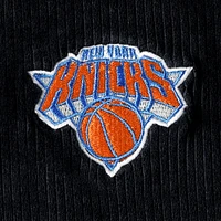 Sweat à capuche en velours End Line des New York Knicks Touch noir pour femme