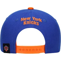 Youth Blue New York Knicks Lifestyle Wordmark - Snapback Hat
