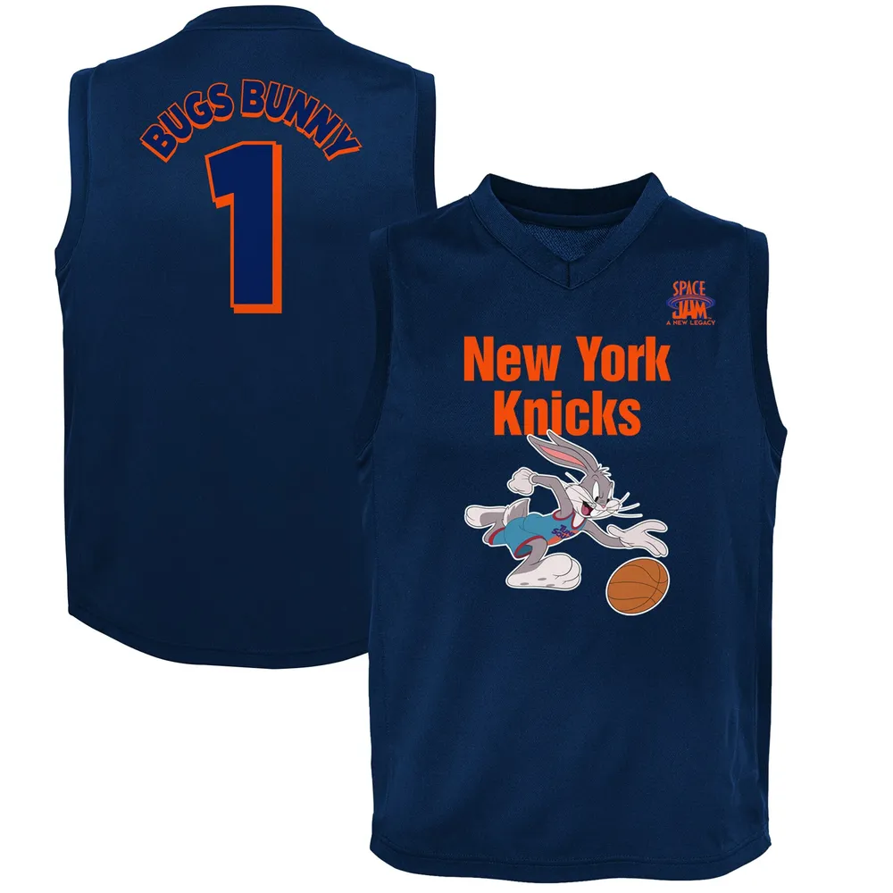 Mitchell & Ness Knicks Youth Larry Johnson Swingman Jersey