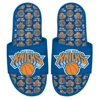 Youth ISlide New York Knicks Team Pattern Gel Slide Sandals