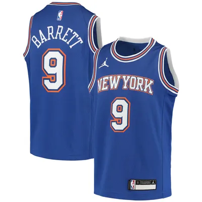 RJ Barrett New York Knicks Fanatics Authentic Autographed Nike Black  2020-21 City Edition Swingman Jersey with Maple Mamba Inscription