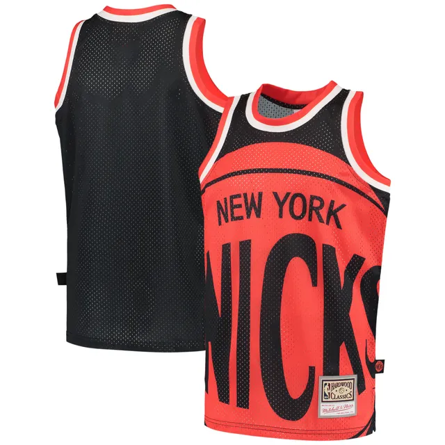 Lids New York Knicks Mitchell & Ness Big Tall Hardwood Classics Split  Pullover Hoodie - Blue/Orange