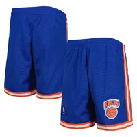 Lids New York Knicks Mitchell & Ness Big Tall Hardwood Classics Jumbotron  Shorts - Blue