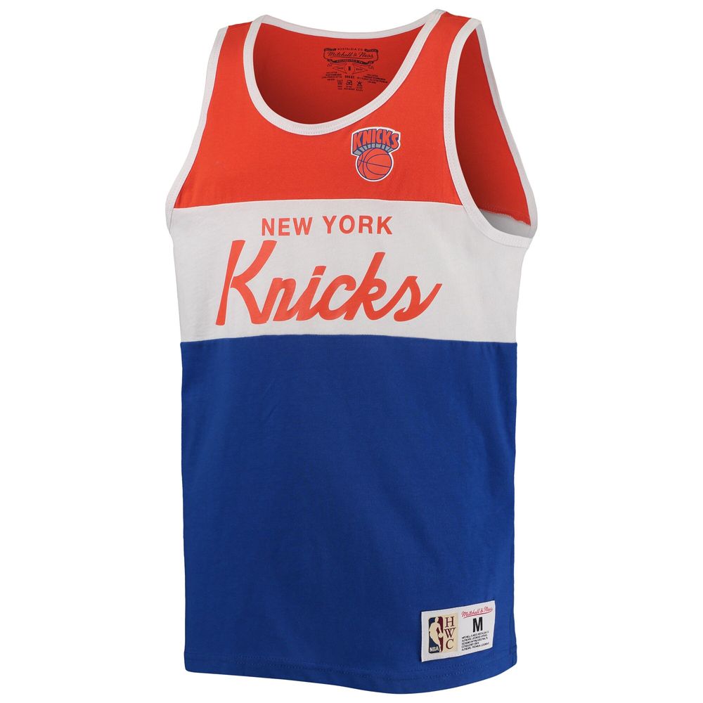 Youth Mitchell & Ness Orange/Blue New York Knicks Hardwood