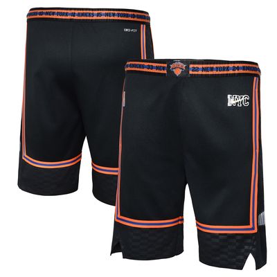 knicks shorts black