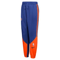 Pantalon Nike bleu pour jeunes New York Knicks Authentic Showtime 2024/25