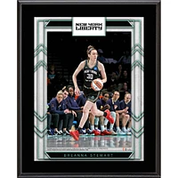 Plaque de joueur sublimée Breanna Stewart New York Liberty 10,5" x 13"