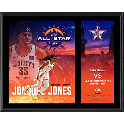 Jonquel Jones New York Liberty 12" x 15" 2024 WNBA All-Star Game Sublimated Plaque