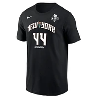 Men's Nike Betnijah Laney-Hamilton Black New York Liberty Explorer Edition Name & Number T-Shirt