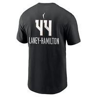 Men's Nike Betnijah Laney-Hamilton Black New York Liberty Explorer Edition Name & Number T-Shirt