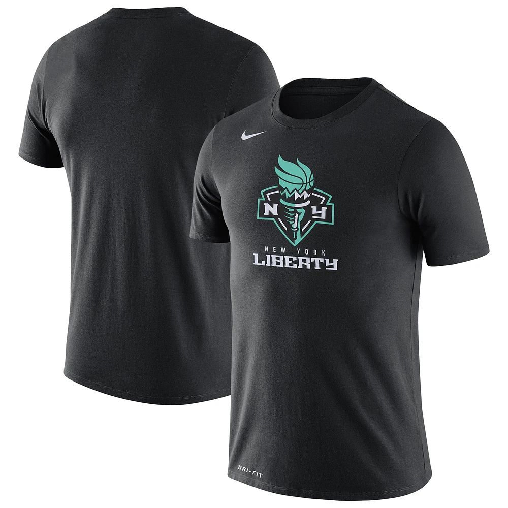 T-shirt Nike Performance noir avec logo New York Liberty pour homme