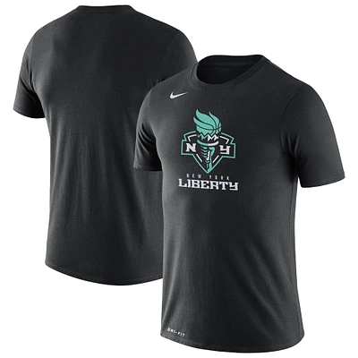 T-shirt Nike Performance noir avec logo New York Liberty pour homme