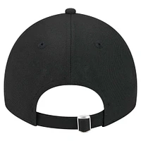 Men's Sabrina Ionescu Black New York Liberty Name & Number Sidepatch 9TWENTY Adjustable Hat