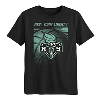 Preschool  Black New York Liberty Big Ball T-Shirt