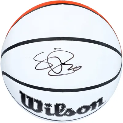 Sabrina Ionescu New York Liberty Autographed Fanatics Authentic Wilson White Panel WNBA Basketball